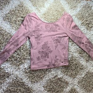 Long Sleeve American Eagle Top